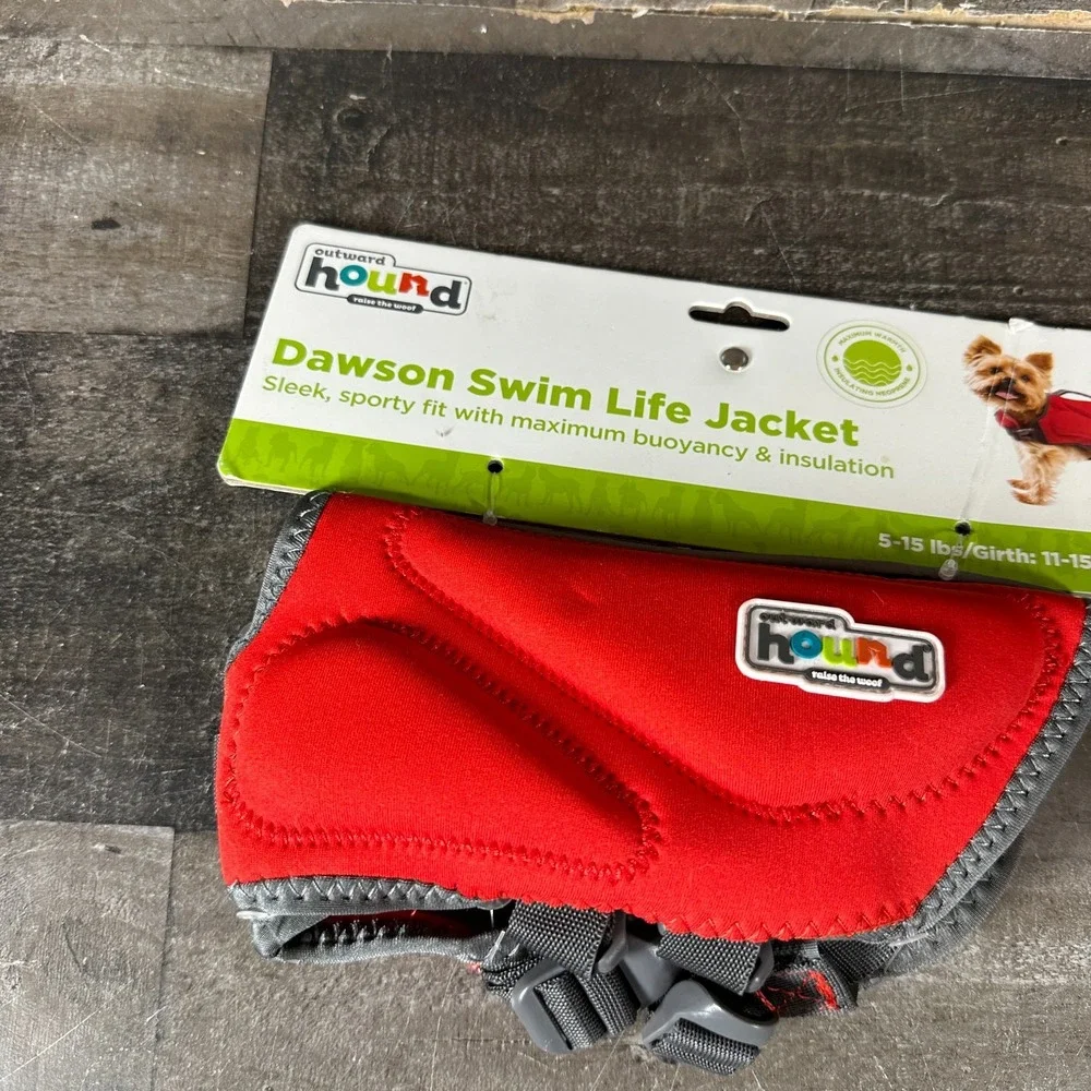 Outward Hound Dawson Swim Life Jacket Size XS 5-15 lbs New With Tags
